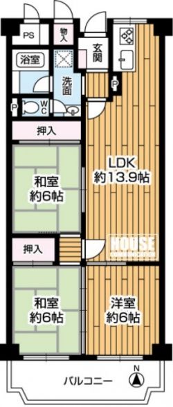 ローレルハイツ北天満