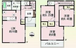 ハートフルタウン川西市 清流台 新築一戸建て２棟２号棟