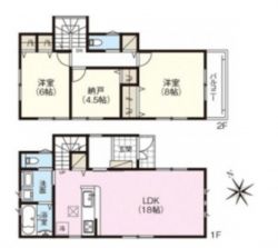 ファストタウン高槻市 安岡寺町2丁目 新築一戸建て2棟1号棟★
