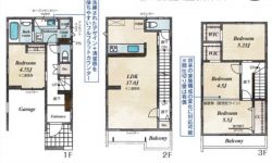 ブルーミングガーデン東大阪市 大蓮東１丁目 新築一戸建て2棟１号棟★