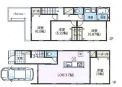 ファーストタウン東大阪市 豊浦町 新築一戸建て１期５棟1号棟