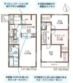 リーブルガーデン豊中市 本町9丁目 新築一戸建て2棟4期2号棟
