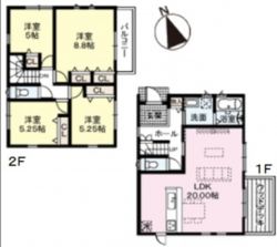 ファーストタウン池田市 畑５丁目 新築一戸建て３棟２号棟