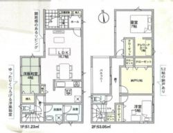 クレイドルガーデン東大阪市 布市町１丁目 新築一戸建て６棟１期4号棟