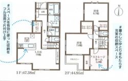 リーブルガーデン東大阪市 寺前町２丁目 新築一戸建て2期6棟6号棟
