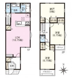ファーストタウン枚方市 北中振１丁目 新築一戸建て2期