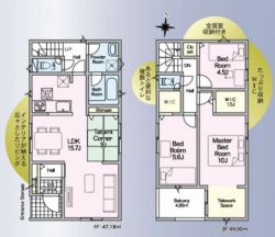 クレイドルガーデン伊丹市 美鈴町４丁目 新築一戸建て３棟3号棟