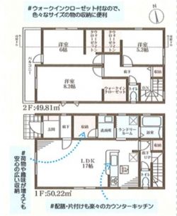 リーブルガーデン枚方市 楠葉美咲２丁目 新築一戸建て2棟1号棟
